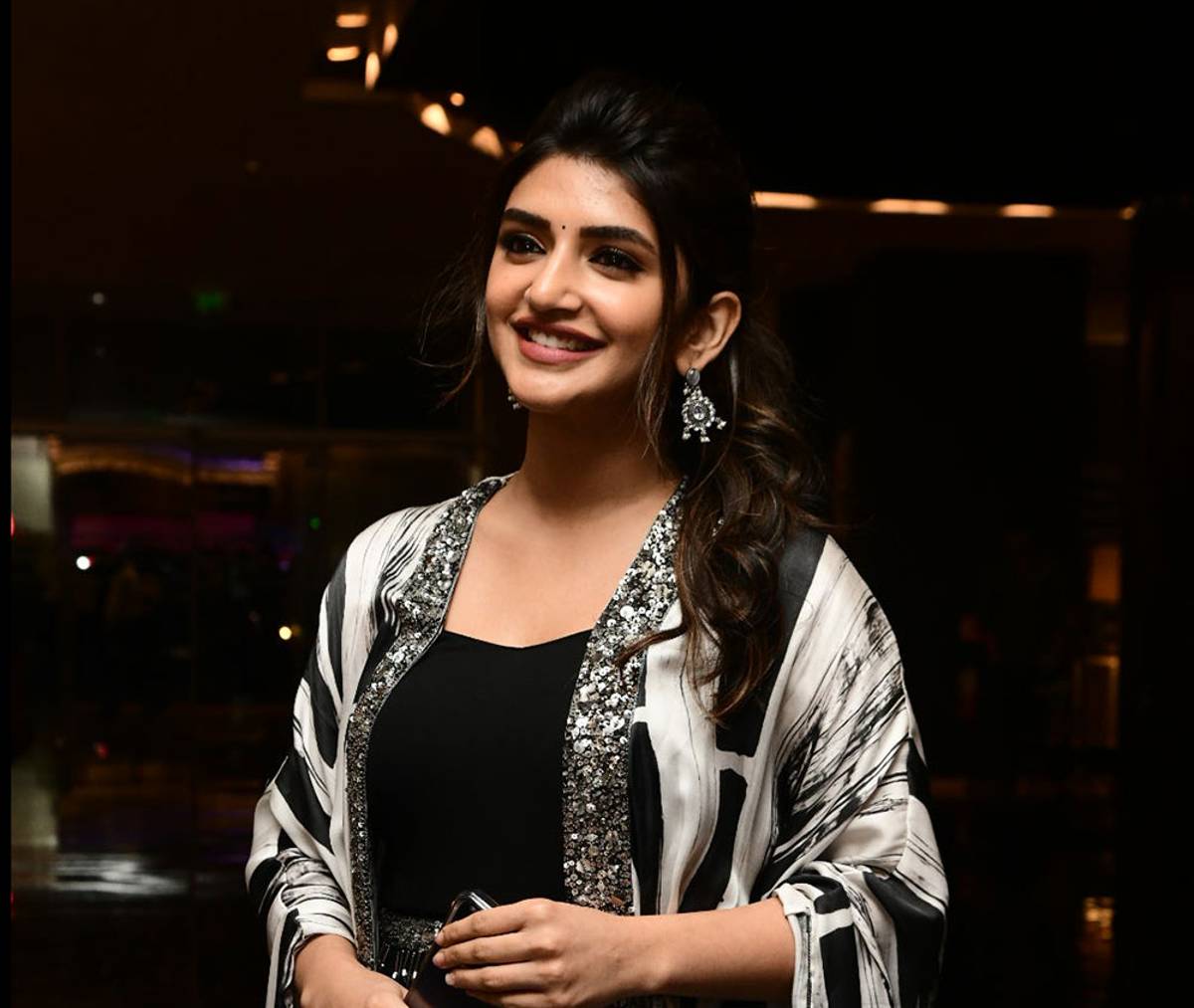 Sreeleela at Slum Dog Husband event