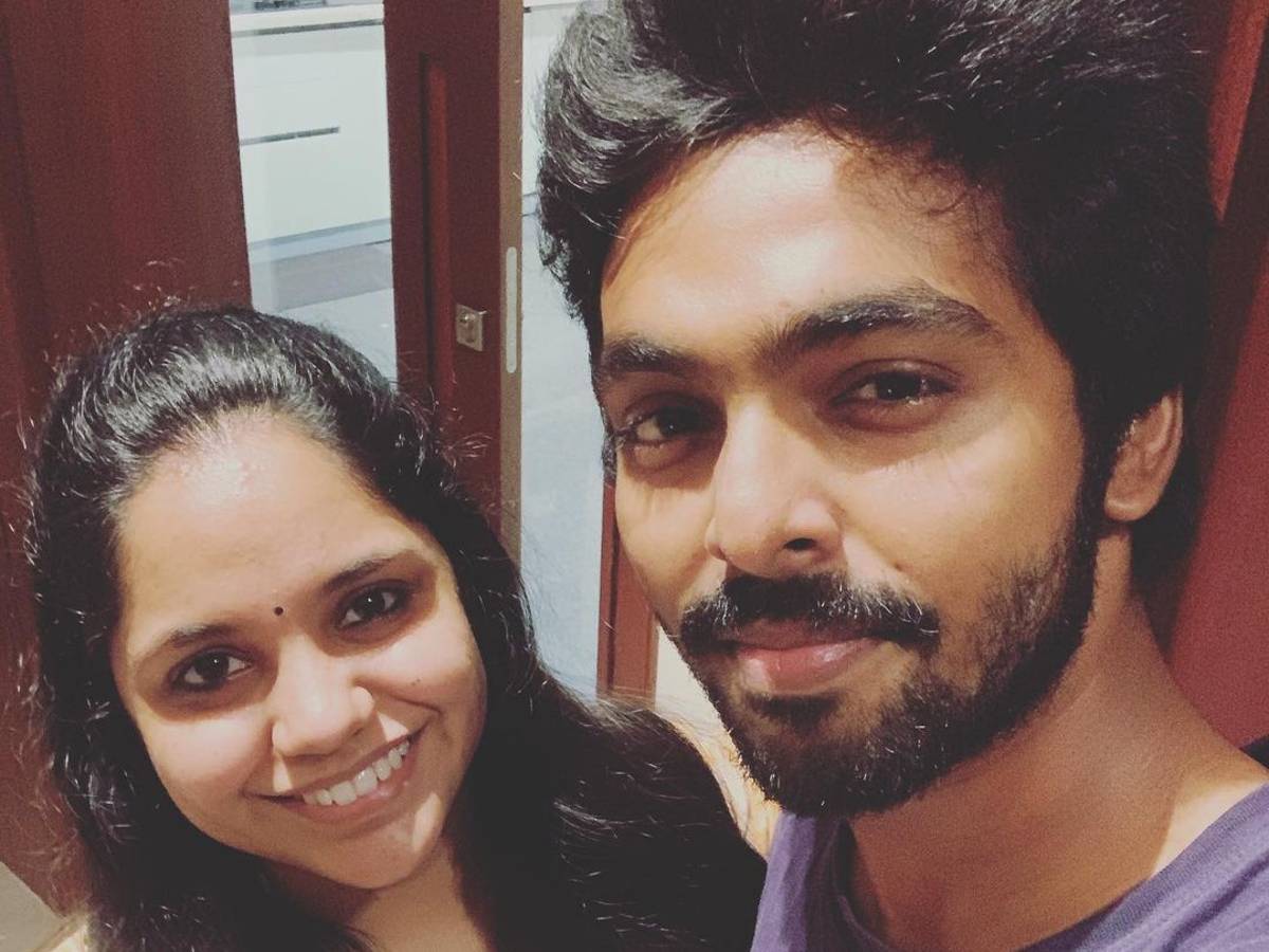 GV Prakash Kumar and Saindhavi